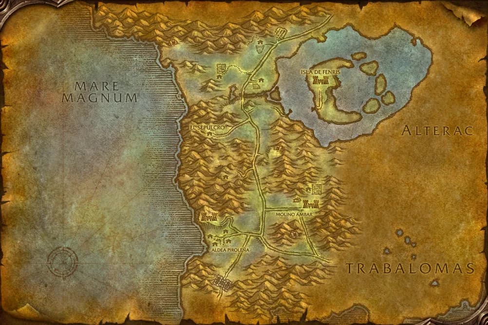 Mapa de Bosque de Argénteos
