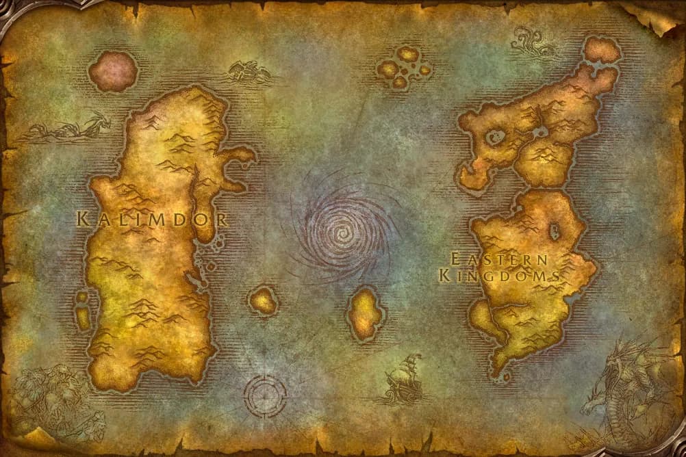 Map of Azeroth