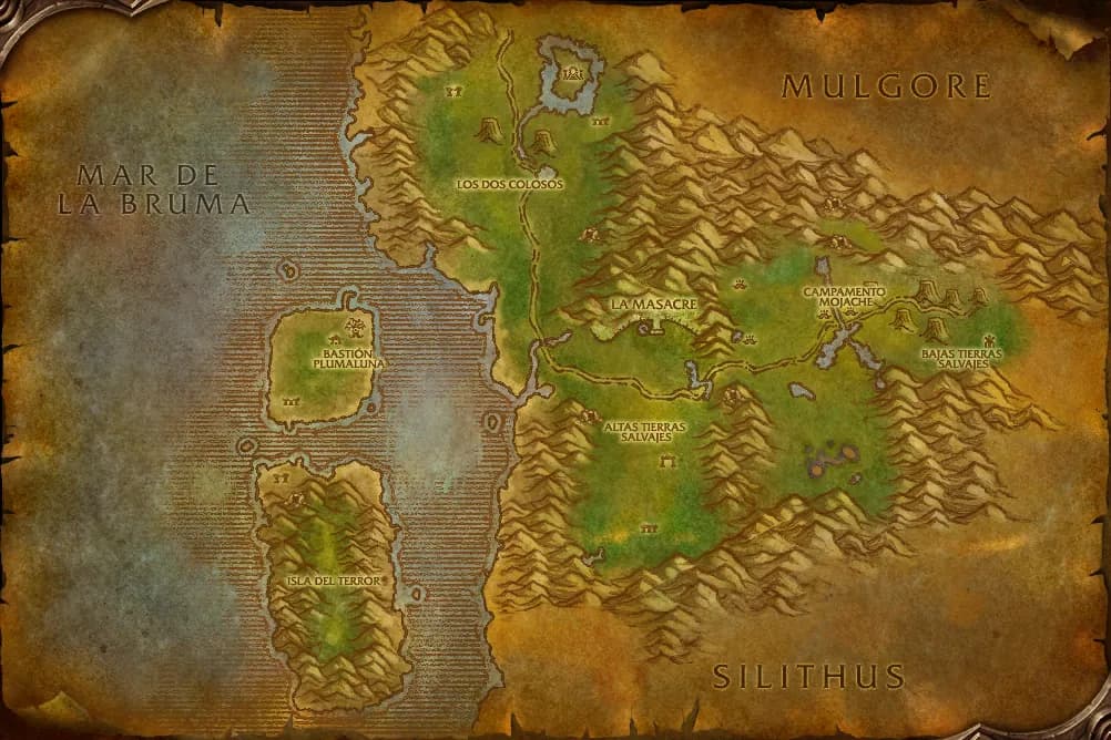 Mapa de Feralas